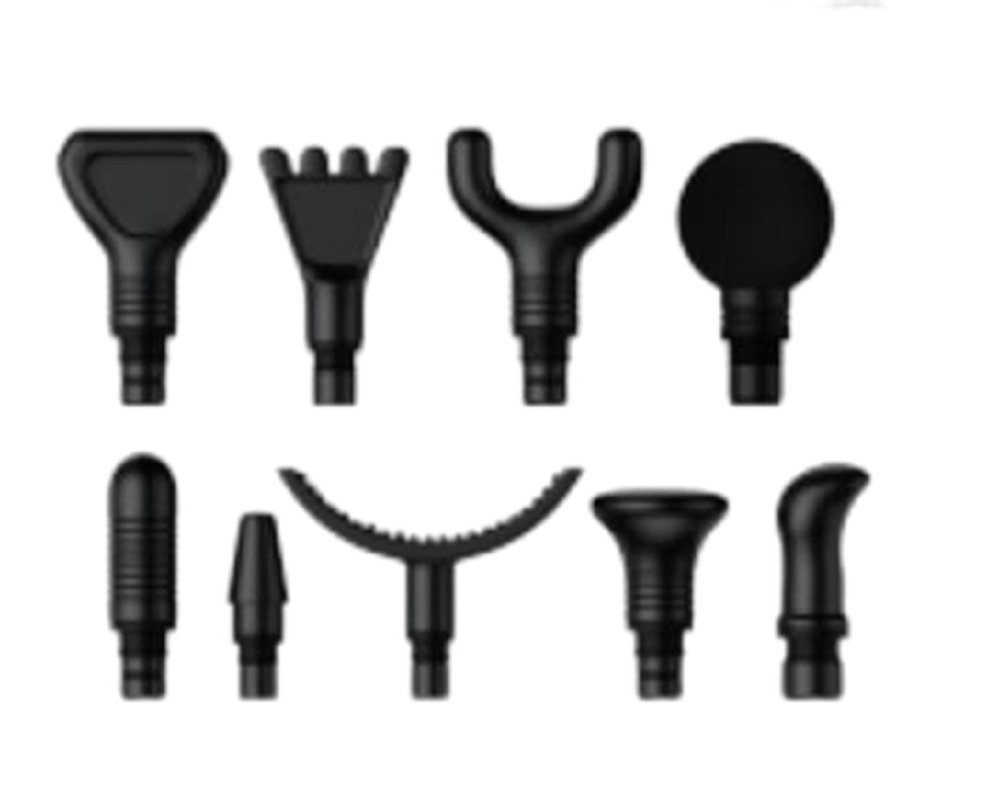 30W Brushed Motor Muscle Massager Gun 30 Níveis de Velocidade 15-53Hz Frequência de Recuperação Muscular, Ecrã LCD Bateria de Lítio 2500mAh