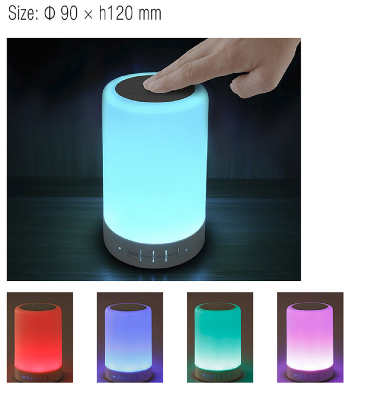 3W RMS Bluetooth Speaker Com Reprodução de Cartão TF de Baixo Aumentado E Extensão de 5 Horas de Vida da Bateria Para Amantes da Música