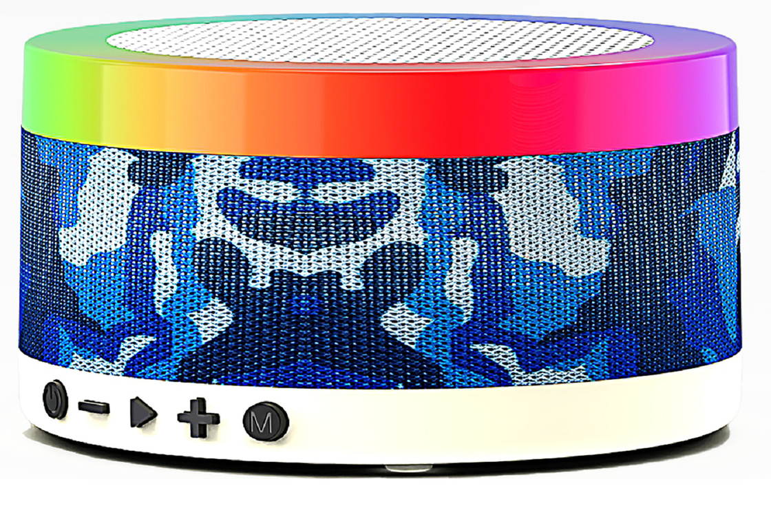 RMS 15W Potência 102mm alto-falante Bluetooth TF Card USB FM suporte de rádio 2400mAh Bateria Luzes LED coloridas com vários modos