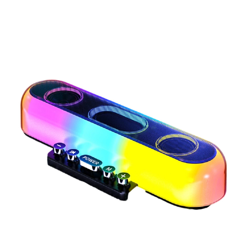 Alto-falante de 52 mm 10W RMS Potência 1600mAh Bateria Suporta Bluetooth TF Card Rádio FM E 32GB de expansão para funcionários móveis de escritório