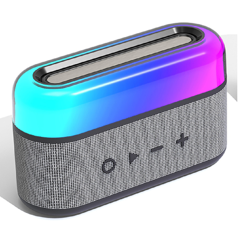 40W RMS 5000mAh Bateria alto-falante portátil Suporta Bluetooth TF Card até 32GB FM USB Flash Drive Iluminação colorida para pequenas festas
