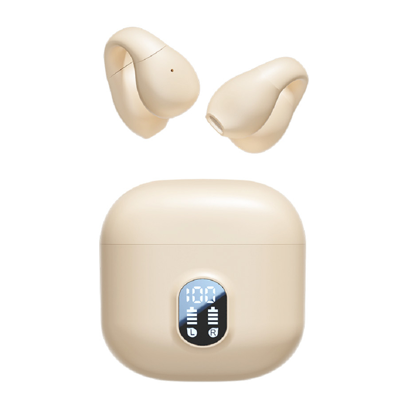 Bluetooth 5.4 TWS Earbuds com AAC SBC Codec, 6H Playtime & 200mAh Case de Carregamento para viagens, esportes e negócios