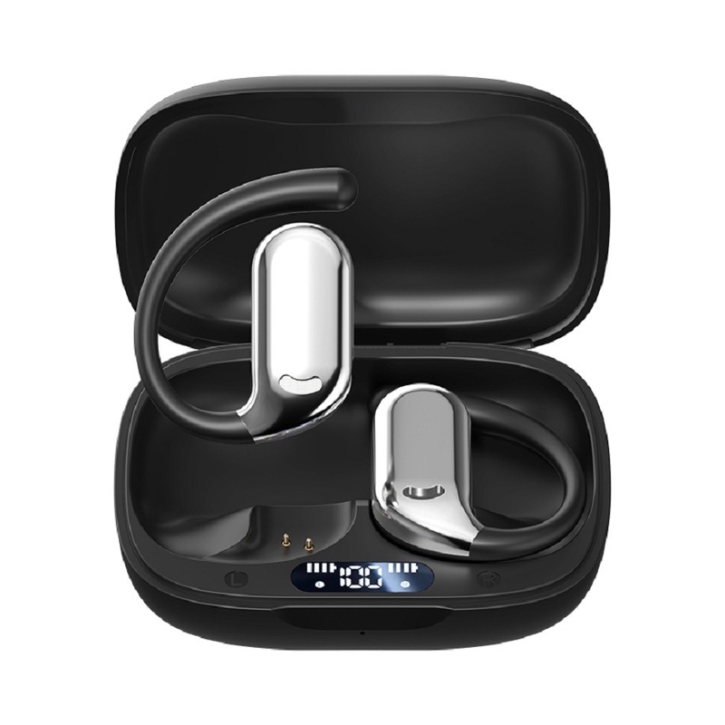 Bluetooth 5.4 TWS Earbuds F14 alto-falante de anel de cobre, AAC / SBC, 6H Playtime & 200mAh Casca de carregamento
