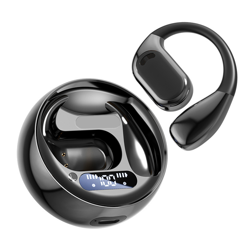 Bluetooth 5.4 TWS Earbuds com alto-falantes de diafragma de titânio 6H Playtime & 300mAh Case de carregamento