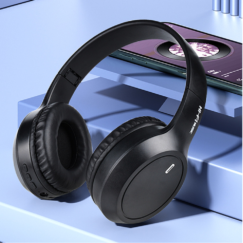 Fones de ouvido Bluetooth, Bluetooth 5.3, bateria de 150mAh, alto-falante de 40mm, sensibilidade de 105dB. Suporta HFP, HSP, A2DP, AVRCP