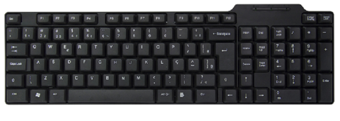 102 teclas, teclado com fio, com design ergonómico, à prova d'água, 1200 DPI, teclado e mouse combo de material HIPS personalizáveis