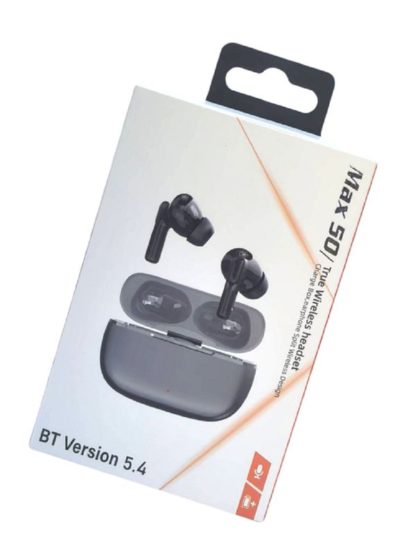 Fones de Ouvido sem fio Mini TWS Earbuds Bluetooth Versão 5.4 Fones de Ouvido F13 Porta-vozes de cobre 200mAh Case 100pcs CTN Ready Black