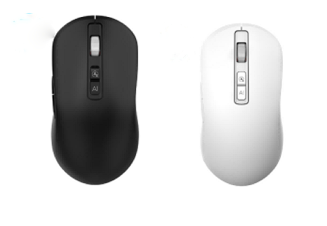 Este mouse com 2,4G e Bluetooth com 7 botões, ajuste de 1200-2400DPI,3Bateria de.7V/400mA