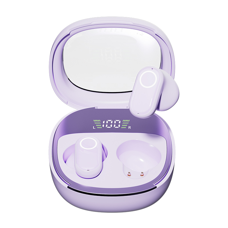 ETEK Bluetooth 5.4 TWS fone de ouvido com F13 Copper Ring, célula de fone de ouvido de 25mAh + caixa de 200mAh (tabela protetora), 3 opções de cores.