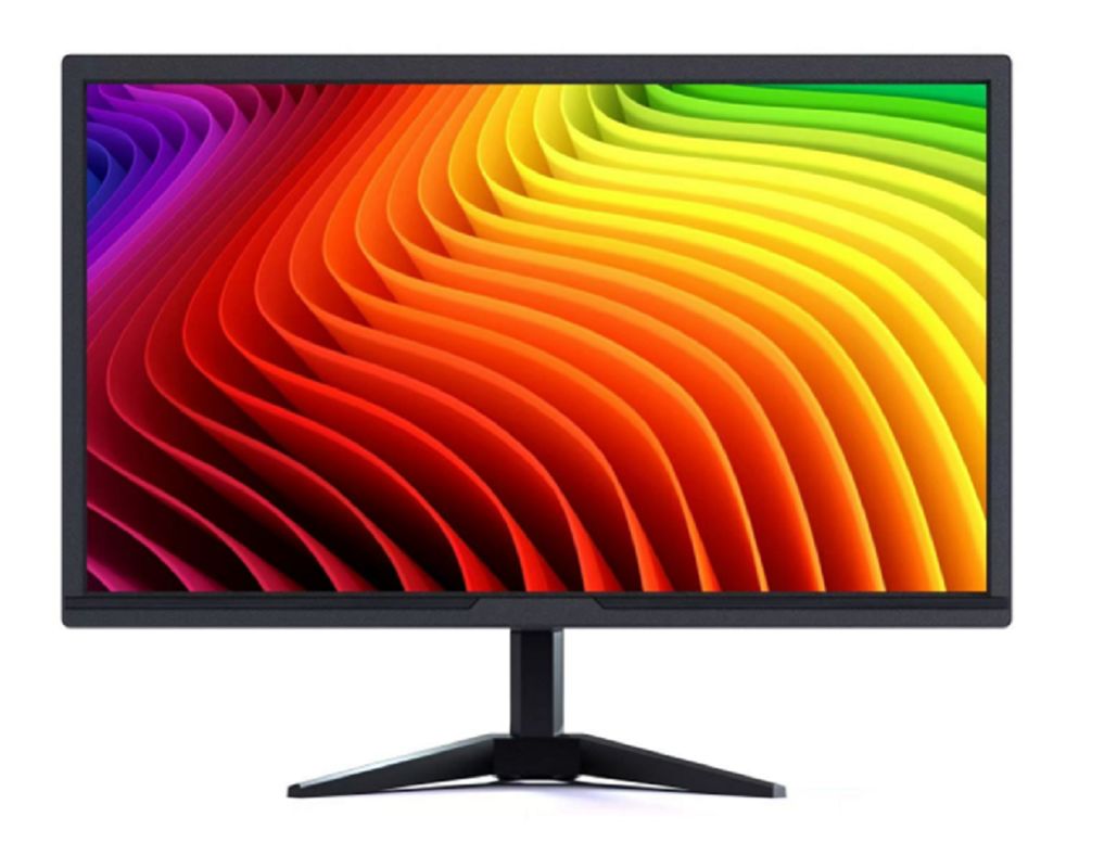 Monitor TFT LED de 27 polegadas com 1920*1080@60Hz, resposta de 2ms, proporção 16/9, portas HDMI + VGA, alto-falantes 3W*2