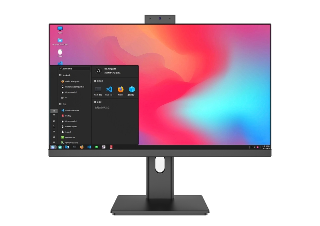 Monitores de jogos IPS de 27 polegadas com 1920*1080 1ms Resposta 5000/1 Contraste Interfaces HDMI/DP/VGA/DC Inclui cabo HDMI