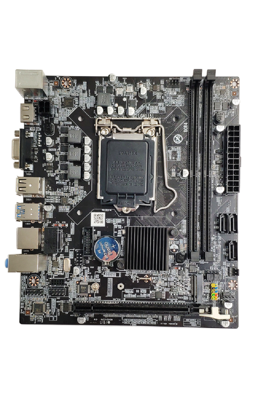 ETEK H310 Chipset Micro-ATX Motherboard para CPUs de 6a/7a/8a/9a geração DDR4 de duplo canal até 32GB VGA+HDMI