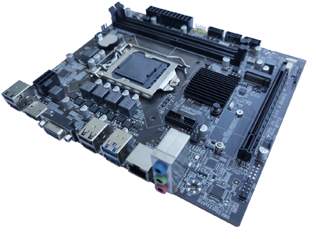 ETEK H110 Chipset Micro-ATX Motherboard Para CPUs de 6a-9a geração Dual-channel DDR4 VGA+HDMI Saídas 3 * SATA Portes + 1 * M.2 Slot