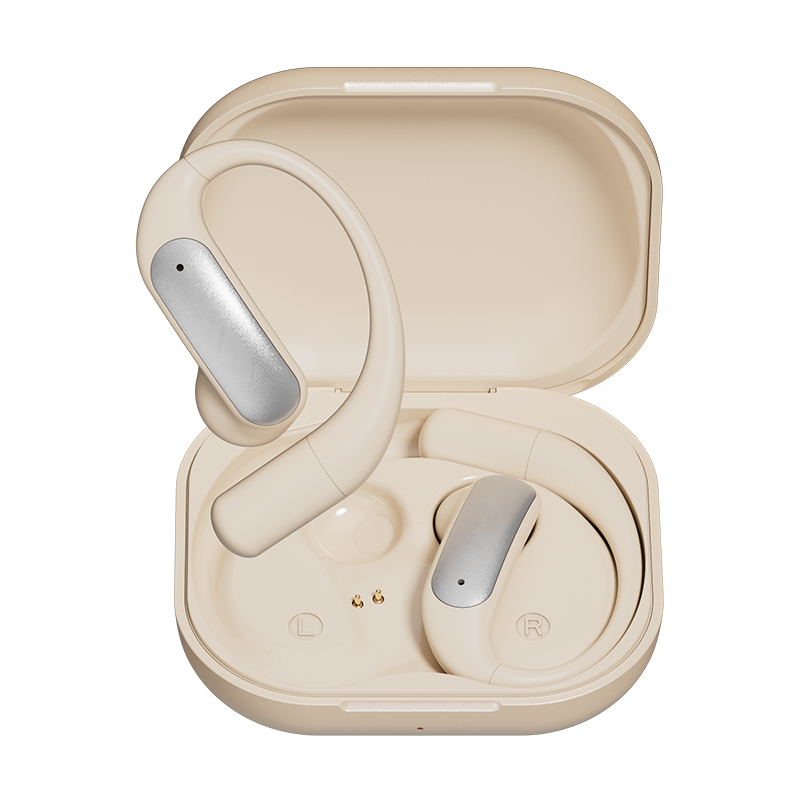 ETEK AI Tradução OWS Earphone Com Bluetooth 5.4 40mAh Earphone Bateria de 500mAh Caso de carregamento (protegido), F10 Filme Composto