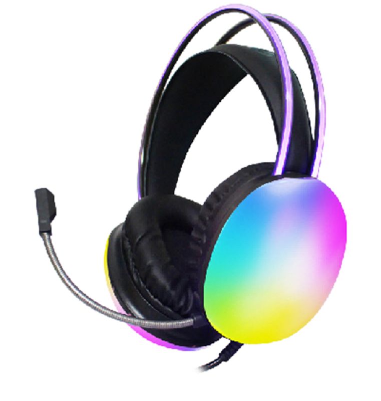 Fones de ouvido com fio apresentam drivers de 40mm com resposta de frequência de 20Hz~20MHz Microfone omnidirecional de 6,0x5mm