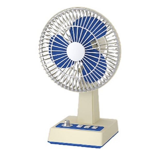 Ventilador com motor sem escova recarregável ETEK 3600mAh, autonomia de 5-8H, Verde/Rosa