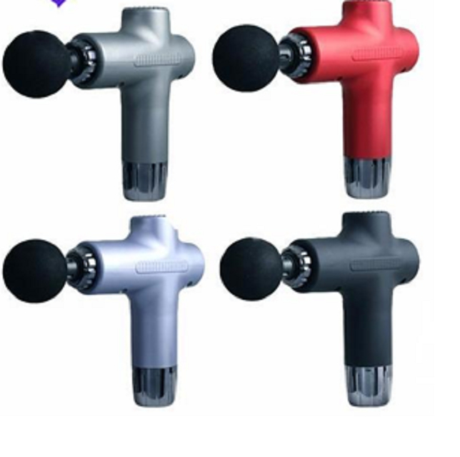 Electric Muscle Massager Gun with 6-Speed Button Control and 32-Speed LCD Display for Deep Tissue Relief and 5V Charging Voltage