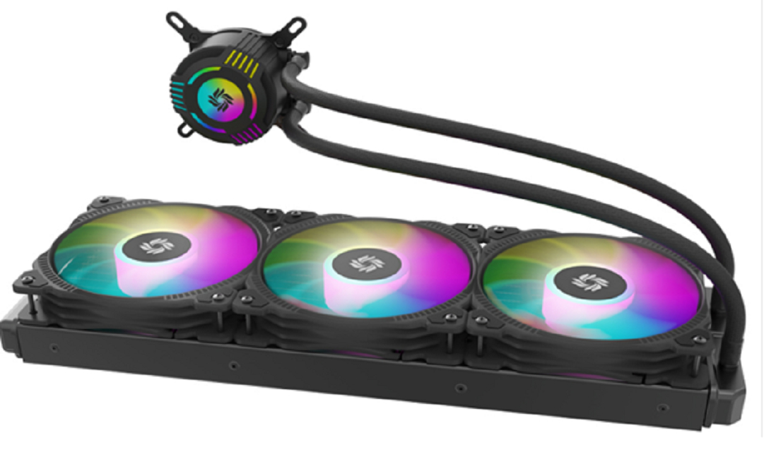 360 mm ARGB AIO Liquid Cooler, Bloco de Água Redonda, Radiador 36027, Ventilador PWM 1800RPM, LGA1700/AM5, Logotipo personalizado