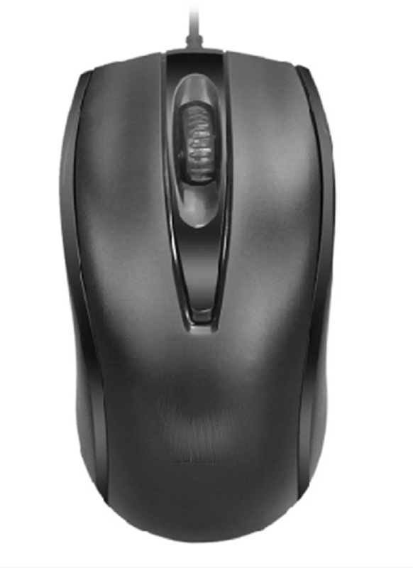 Mouse Óptico Ergonômico ETEK, Mouse USB com Fio, 3 Botões, 3 Milhões de Cliques de Vida Útil, ABS, Cabo de 1,35m, 5V/100mA, para Win/Mac