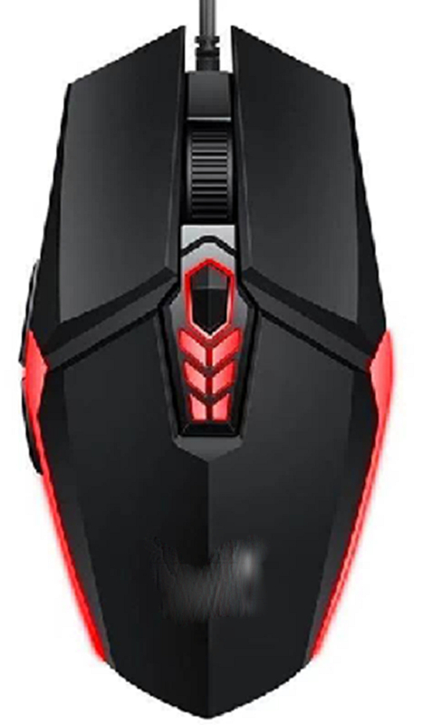 Mouse Gamer ETEK RGB, 3500mAh, 6 Botões, DPI 800/1600/2400/3200, USB com Fio, Cabo de 1,35m, para PC/Laptop