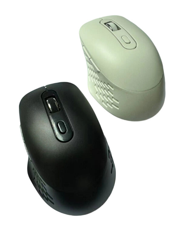 Mouse sem fio de modo duplo 6D, 2.4G+Bluetooth, 2400 DPI, IC8650, 52g, Alcance de 10M