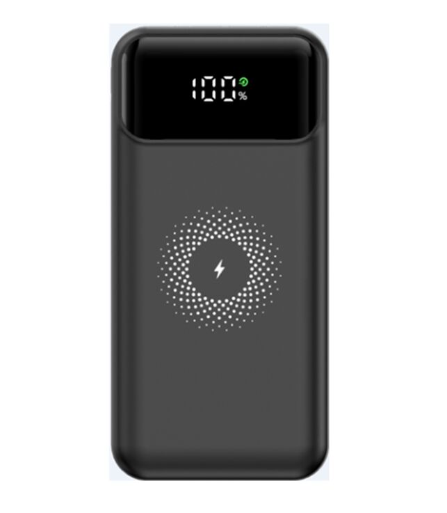 20000mAh Power Bank,PD 22.5W, 15W Wireless, Dual Tipo-C/USB, Slim