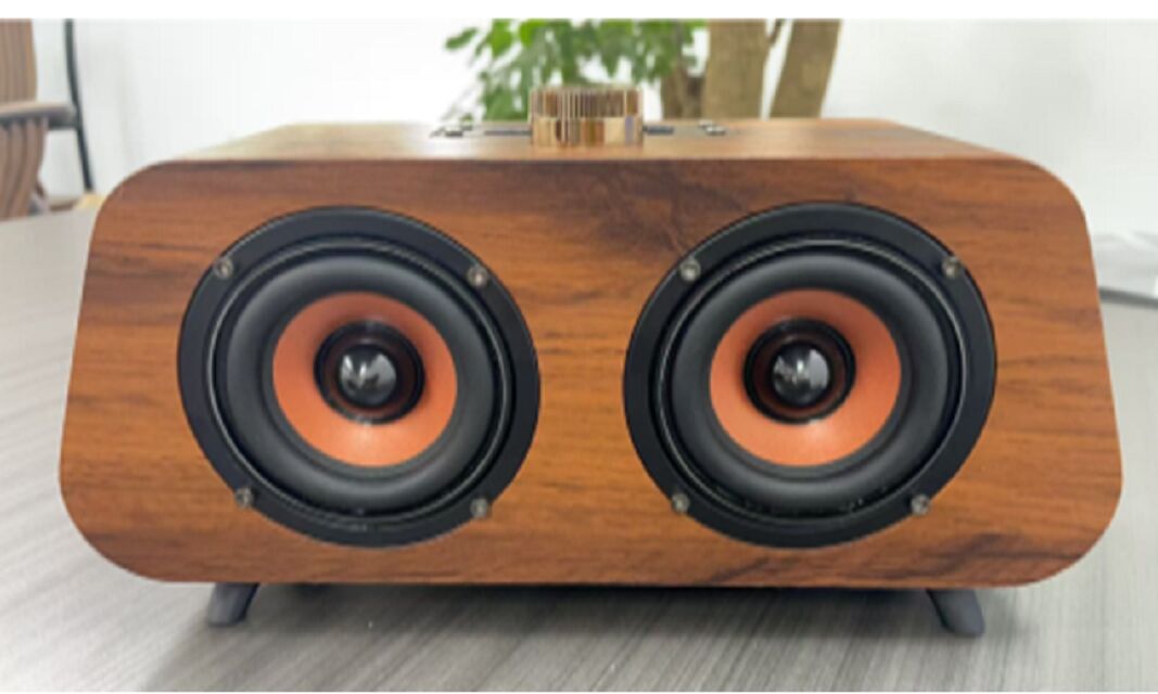 Caixa de som Bluetooth dupla de 20W, drivers de 3