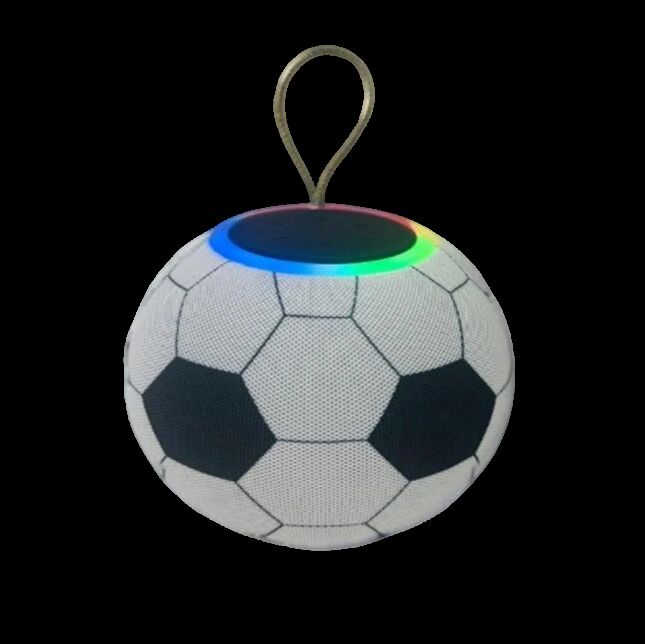 Bluetooth sem fio 5.3 alto-falante com TWS, luzes RGB, FM, USB/TF/AUX, 10W