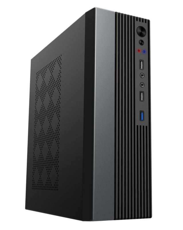 95mm Slim ITX/MATX Case, Fits 245mm GPU + 78mm Cooler, 4-Fan Suporte