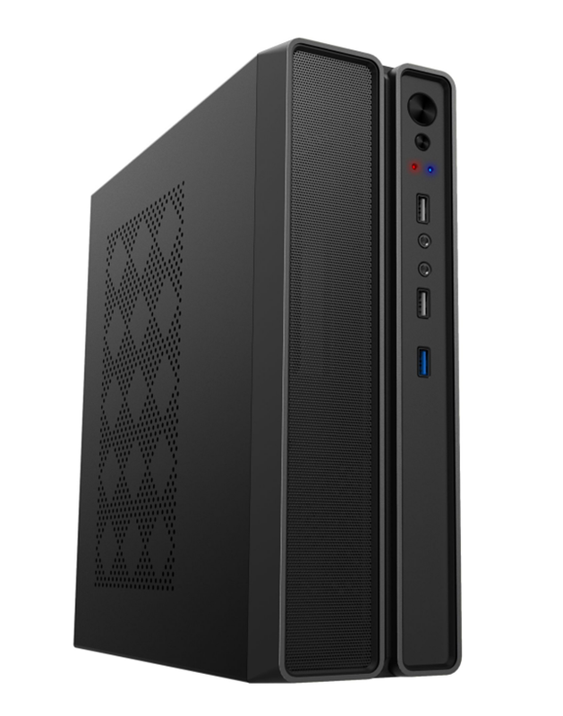 95mm Slim ITX/MATX Case, Fits 245mm GPU + 78mm Cooler, 4-Fan Suporte