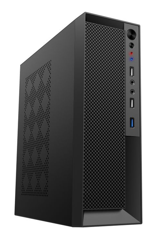 95mm Slim ITX/MATX Case, Fits 245mm GPU + 78mm Cooler, 4-Fan Suporte