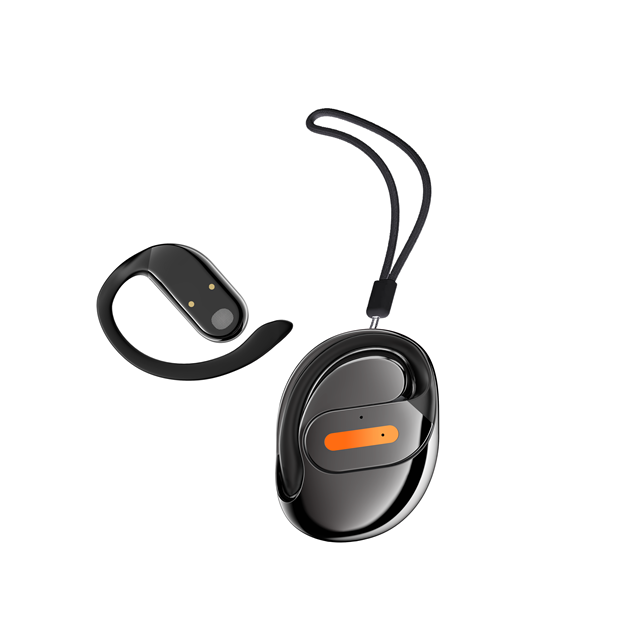 Fones de ouvido OWS Open-Ear BT5.4-AAC/SBC, tempo de reprodução de 4 horas, design ultracompacto de 27,5 mm