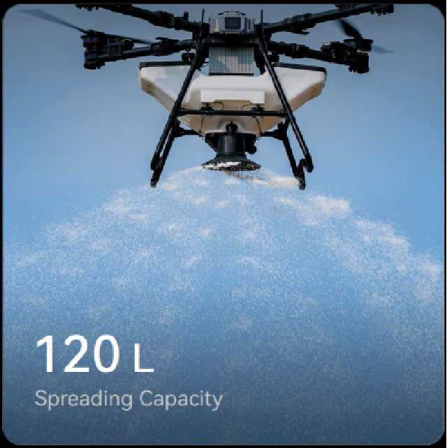 Z80 Flagship Agri-Drone: 80L Spray + 120L Spread + 80kg Lift
