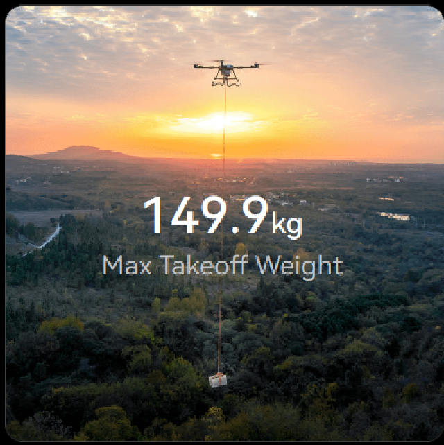 Z80 Flagship Agri-Drone: 80L Spray + 120L Spread + 80kg Lift