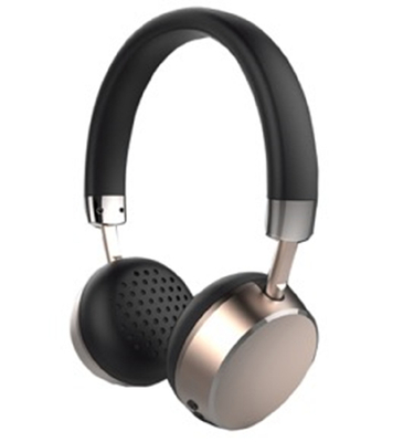 Bluetooth 5.0 fones de ouvido 10 horas de reprodução contínua 108dB Alta sensibilidade no ouvido Design de material metálico Suporte de conexão com fio
