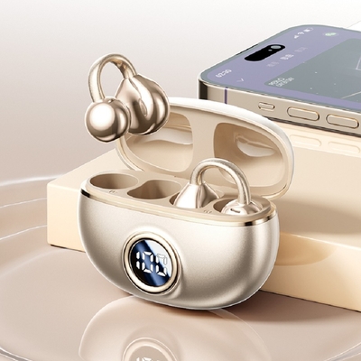 Bluetooth 5.4 A2DP/AVRCP/HFP Suporte Titânio Diafragma alto-falante 4g por orelha Impermeável a suores Protegido para pessoas de negócios Jogadores