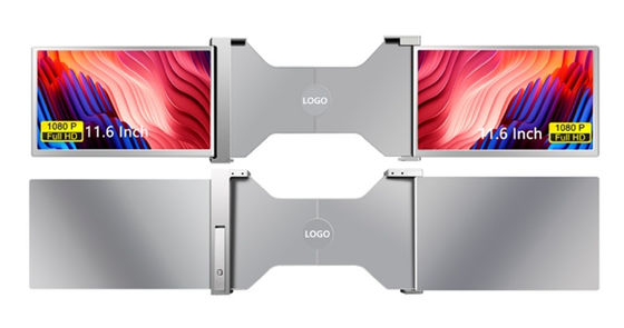 Monitor de computador FHD de três telas de entretenimento de produtividade com um ecrã fino de 25,3 mm Full HD IPS 1920 × 1080