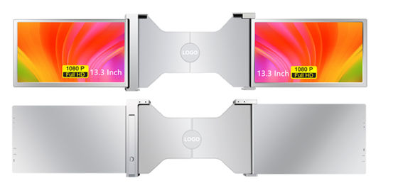 2 Ecrãs IPS de 13,3 polegadas para laptops PCs telefones celulares e consoles de jogos Suporte HDR 12 configurações de idiomas